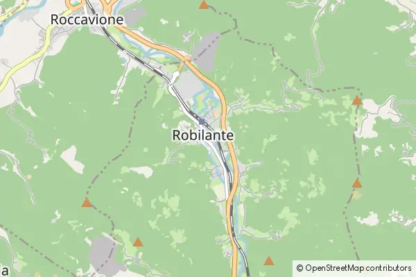 Karte Robilante