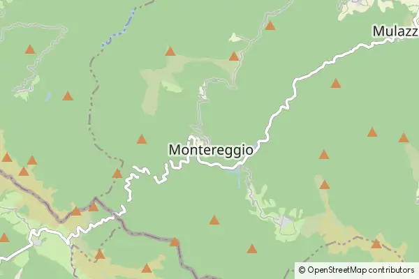 Karte Montereggio