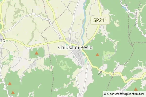 Karte Chiusa di Pesio