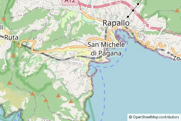 Karte Santa Margherita Ligure