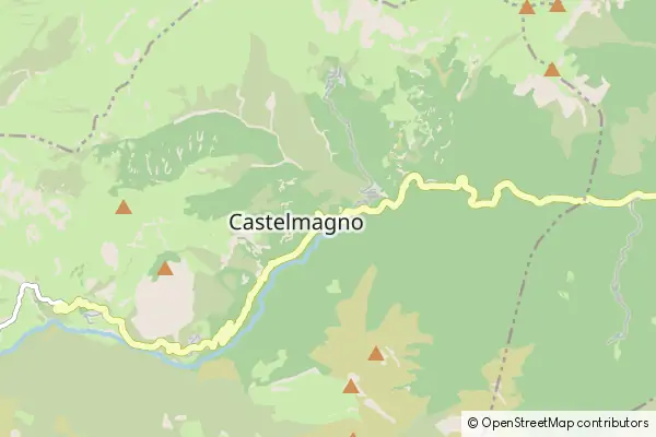 Karte Castelmagno