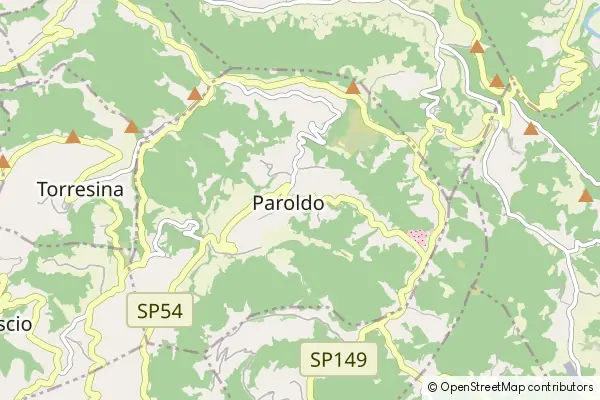 Karte Paroldo