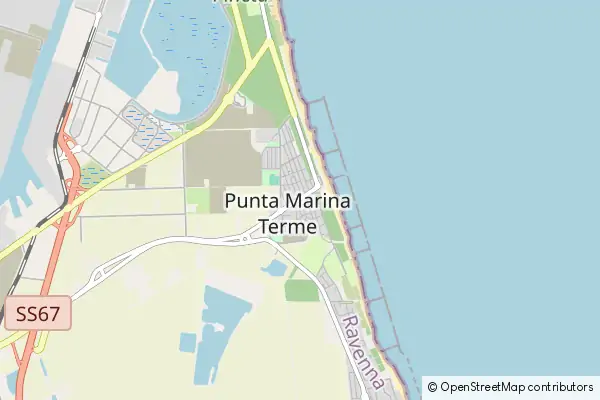 Karte Punta Marina Terme