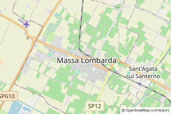 Karte Massa Lombarda