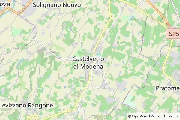 Karte Castelvetro di Modena