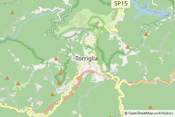 Karte Torriglia