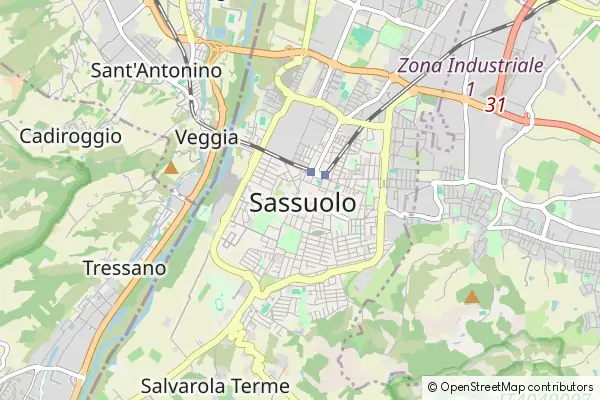 Karte Sassuolo