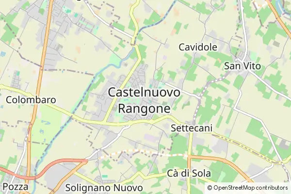 Karte Castelnuovo Rangone