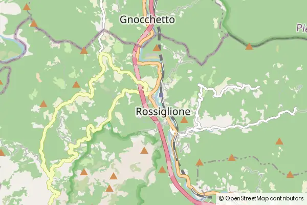 Karte Rossiglione