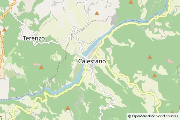 Karte Calestano