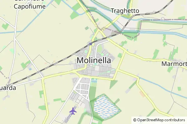 Karte Molinella