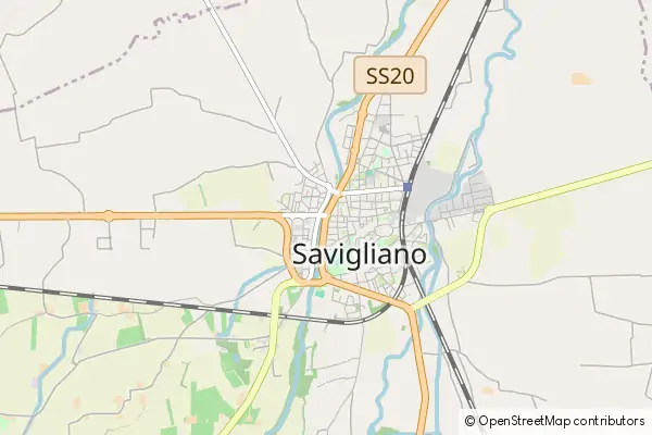 Karte Savigliano