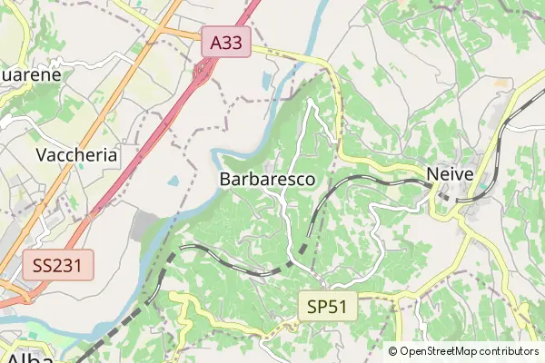 Karte Barbaresco