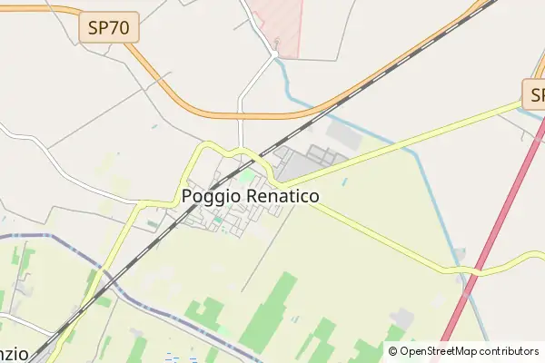 Karte Poggio Renatico