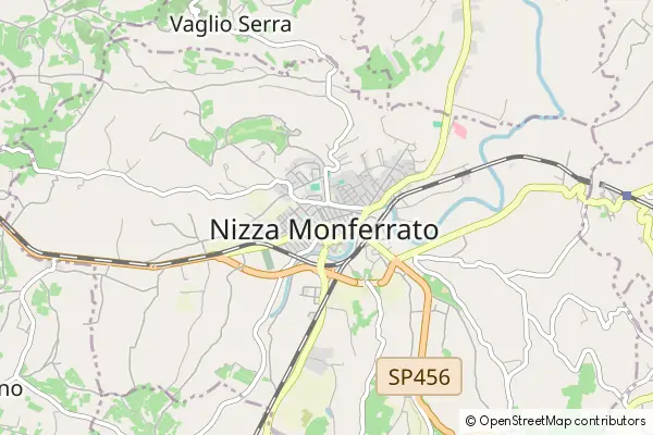 Karte Nizza Monferrato