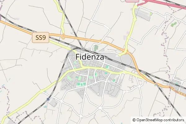 Karte Fidenza