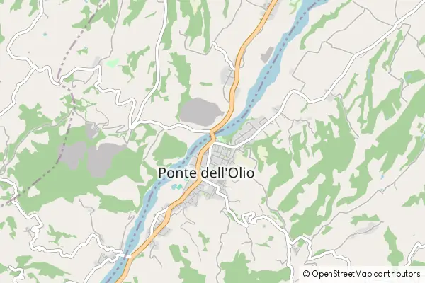 Karte Ponte dell'Olio