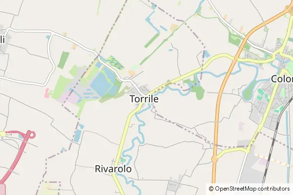 Karte Torrile