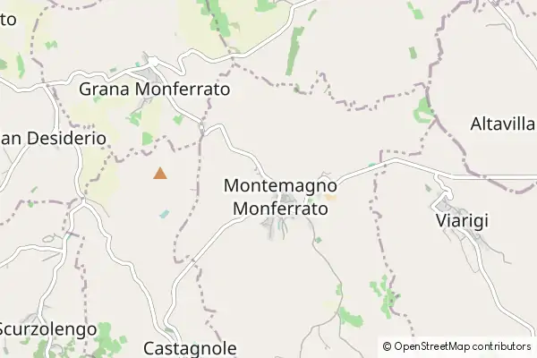 Karte Montemagno