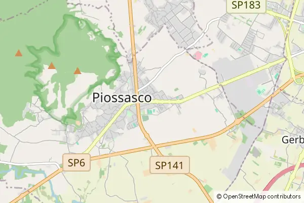 Karte Piossasco