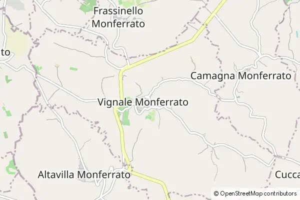 Karte Vignale Monferrato