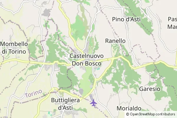 Karte Castelnuovo Don Bosco