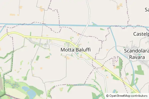 Karte Motta Baluffi