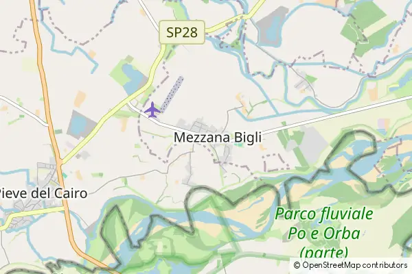 Karte Mezzana Bigli