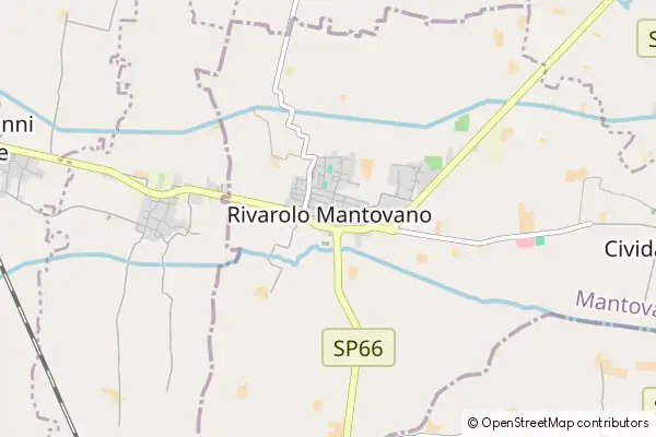 Karte Rivarolo Mantovano