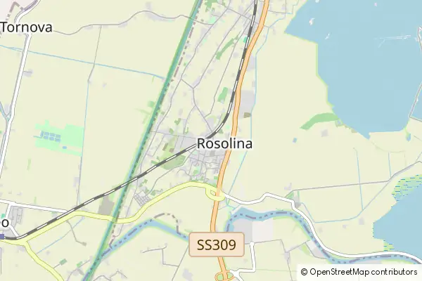 Karte Rosolina