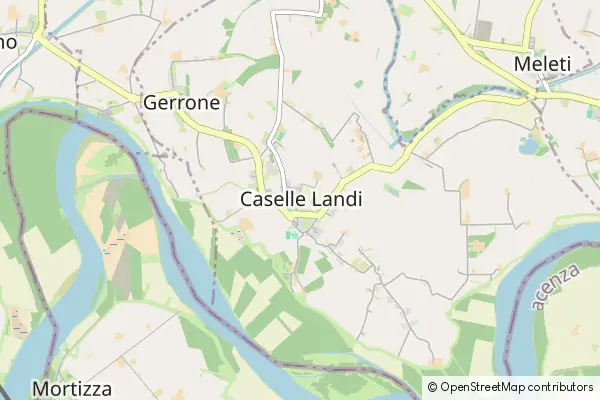 Karte Caselle Landi