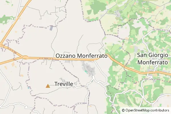 Karte Ozzano Monferrato