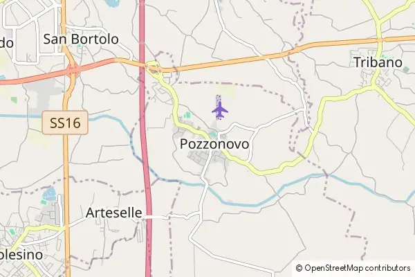 Karte Pozzonovo