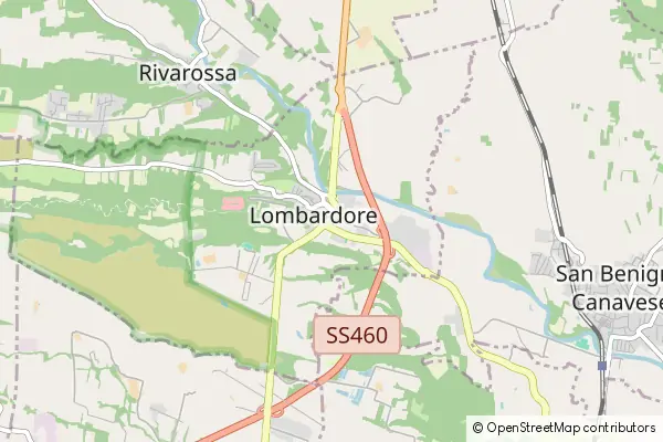 Karte Lombardore