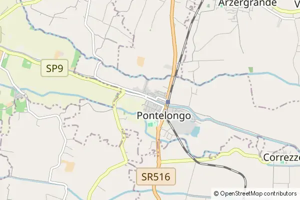 Karte Pontelongo