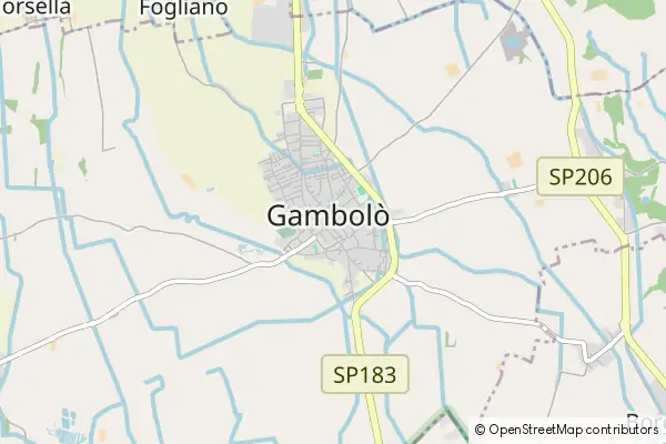 Karte Gambolò