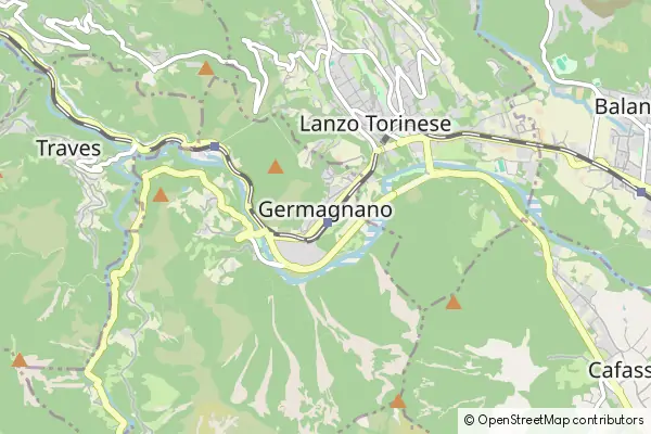 Karte Germagnano