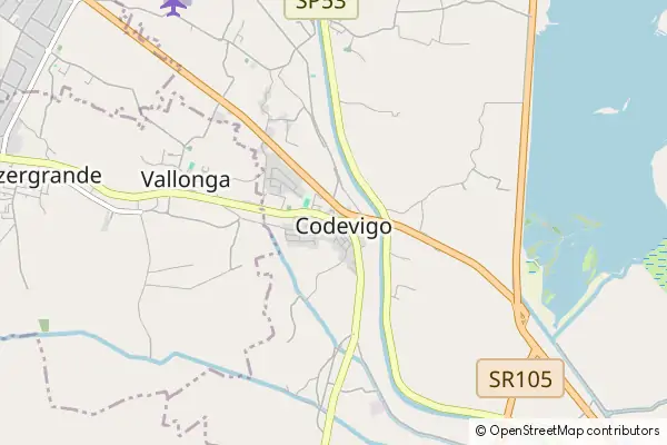 Karte Codevigo