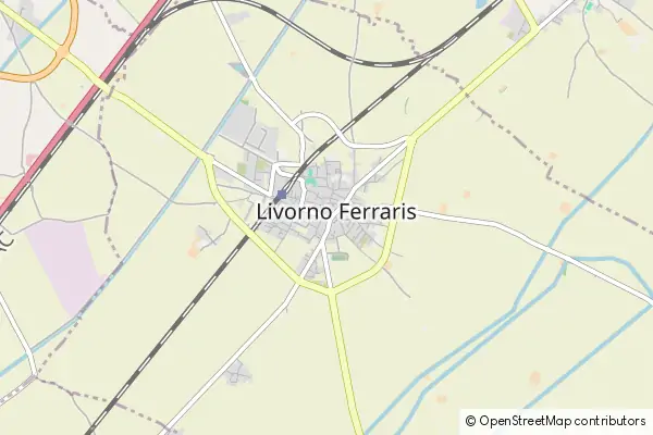 Karte Livorno Ferraris