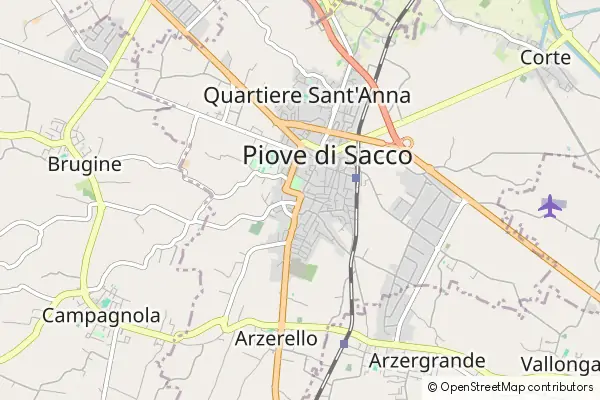 Karte Piove di Sacco