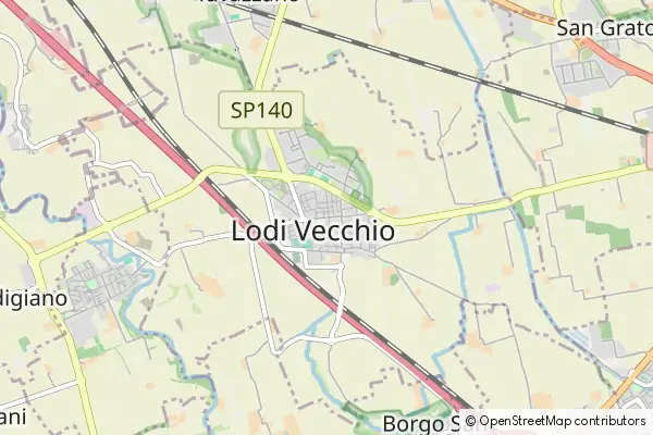 Karte Lodi Vecchio