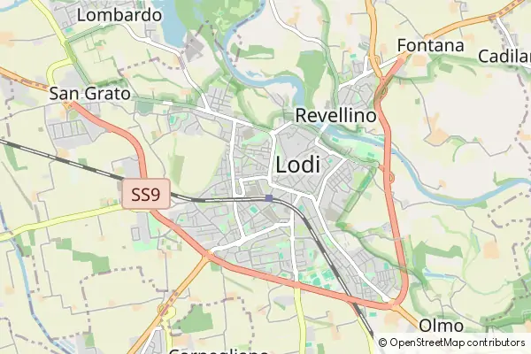 Karte Lodi