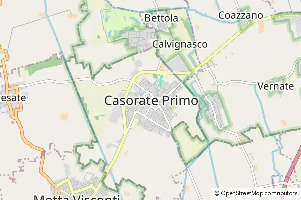 Karte Casorate Primo