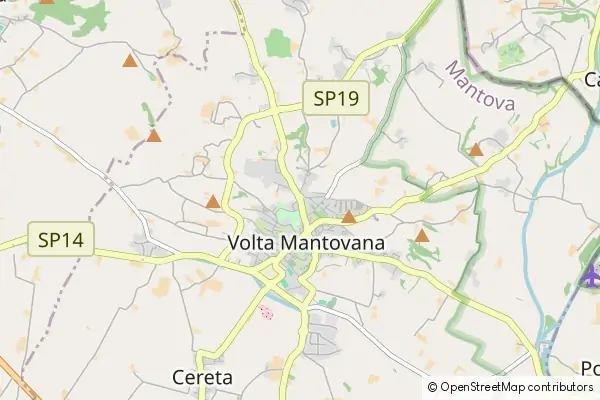 Karte Volta Mantovana