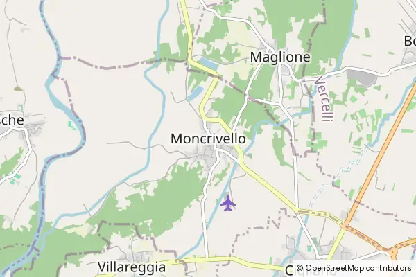 Karte Moncrivello