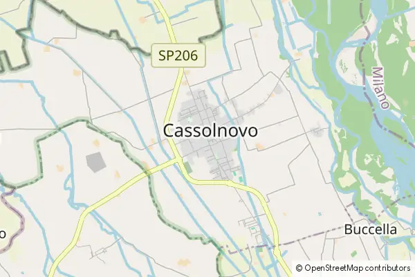 Karte Cassolnovo