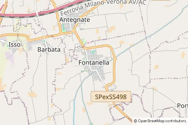 Karte Fontanella