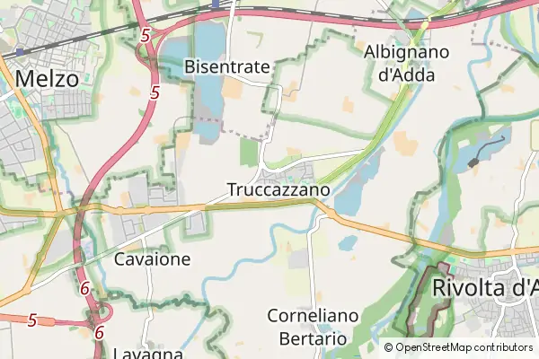 Karte Truccazzano