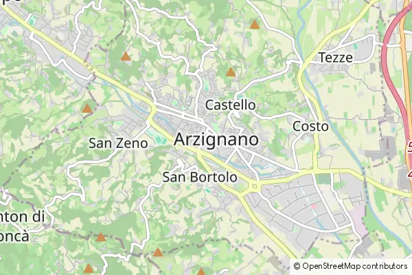 Karte Arzignano