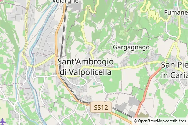 Karte Sant'Ambrogio di Valpolicella